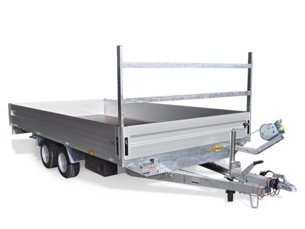 Humbaur Serie 4000 4000x2030 mm Ladefläche Universalanhänger Fahrzeugtransporter mit Auffahrschienen – Bild 7