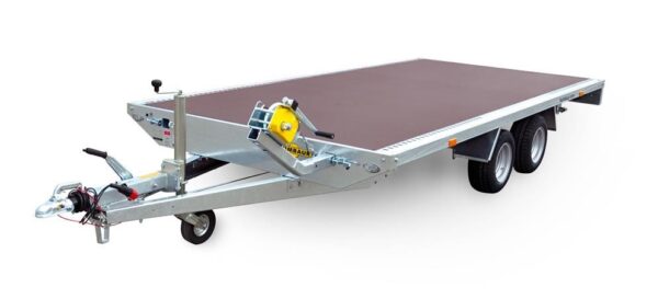 Humbaur Serie 4000 4000x2030 mm Ladefläche Universalanhänger Fahrzeugtransporter mit Auffahrschienen – Bild 6