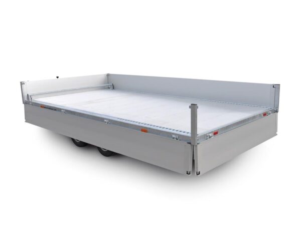 Humbaur Serie 4000 4000x2030 mm Ladefläche Universalanhänger Fahrzeugtransporter mit Auffahrschienen – Bild 9