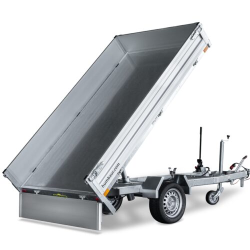 Humbaur Serie 3000 2680x1500x300 mm Ladefläche Rückwärtskipper Alu mit Stahlboden HUK152715