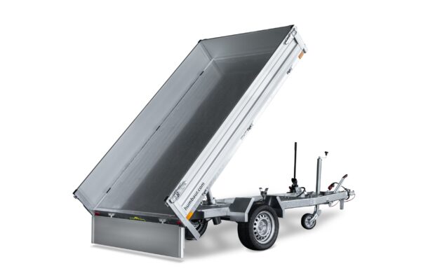 Humbaur Serie 3000 2680x1500x300 mm Ladefläche Rückwärtskipper Alu mit Stahlboden HUK152715