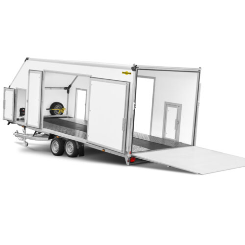 Humbaur Serie 4000 5726x2334x2086 mm Ladefläche Universaltransporter Allcomfort Fahrzeugtransportkoffer