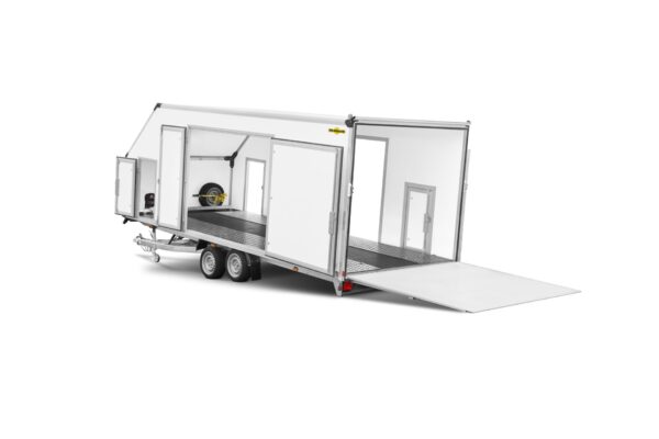 Humbaur Serie 8000 4200x2180x200 mm Ladefläche Universaltransporter Allcomfort Tandem – Bild 9