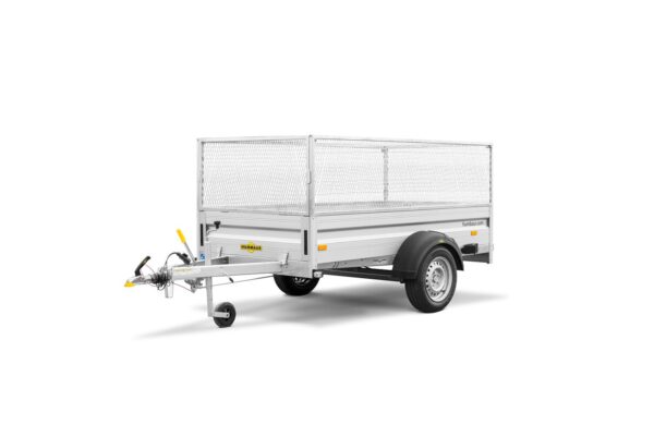 Humbaur Serie 1000 HA 2510x1310x350mm Alu-Anhänger mit Überfahrwand ÜFW – Bild 7
