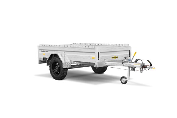 Humbaur Serie 1000 HA 2510x1310x350mm Alu-Anhänger mit Überfahrwand ÜFW – Bild 11