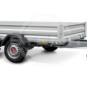ALU STL 2000 O2 20-30-15.2 mit Plane grau und Spriegel 150 cm