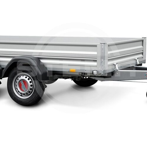 ALU STL 2000 O2 20-30-15.2 mit Plane grau und Spriegel 150 cm