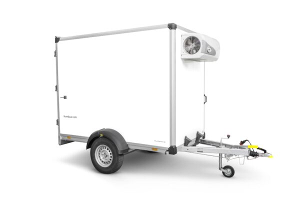 Humbaur Serie 5500 4080x1630x2225 mm Ladefläche Tiefkühlkofferanhänger Tandem mit Kühlaggregat – Bild 10