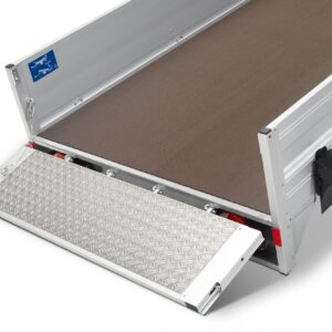 2521x1310x350mm Alu-Anhänger kippbar BK
