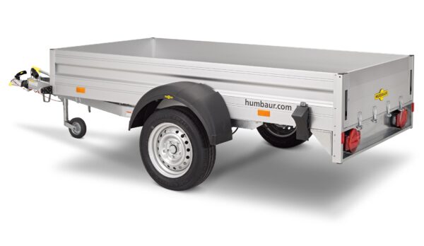 Humbaur Serie 1000 HA 2510x1310x350mm Alu-Anhänger mit Überfahrwand ÜFW – Bild 13