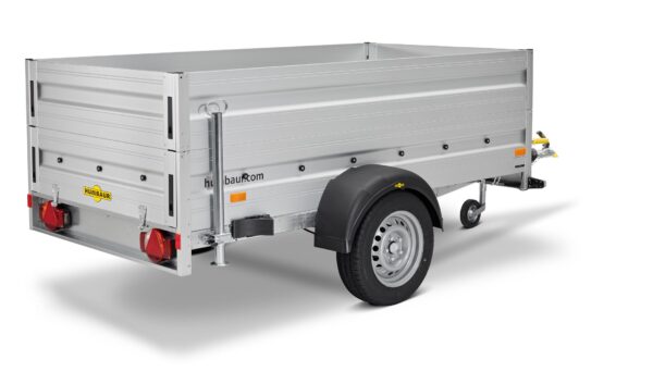 Humbaur Serie 1000 HA 2510x1310x350mm Alu-Anhänger mit Überfahrwand ÜFW – Bild 9