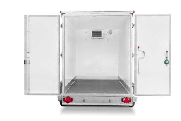 Humbaur Serie 5500 4080x1630x2225 mm Ladefläche Tiefkühlkofferanhänger Tandem mit Kühlaggregat – Bild 3