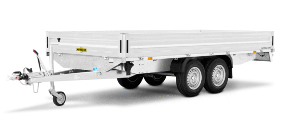 6220x2070x350 mm Ladefläche Alu-Hochlader/Überlader Tandem Normal HT356221GR