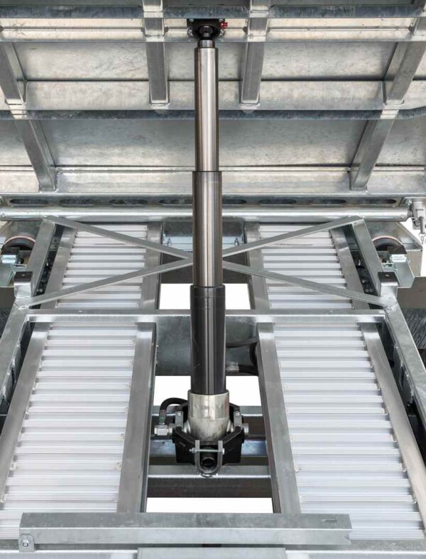 HTK2700.31 mit E-Pumpe Humbaur Serie 3000 3140x1750x350 mm Ladefläche 3-Seitenkipper Tandem Alu mit Stahlboden mit elektrischer Pumpe – Bild 10