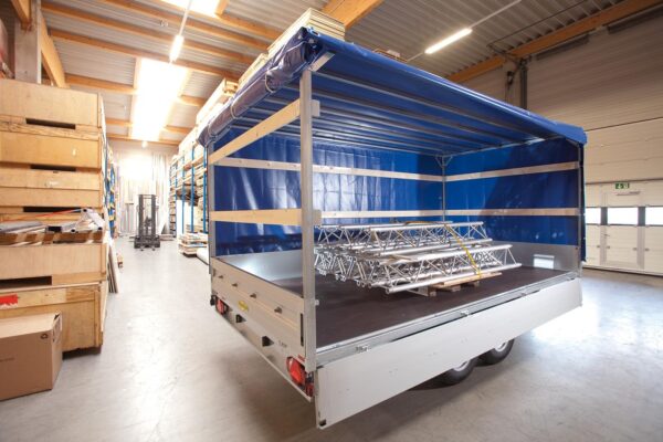 Humbaur Serie 4000 4000x2030 mm Ladefläche Universalanhänger Fahrzeugtransporter mit Auffahrschienen – Bild 18