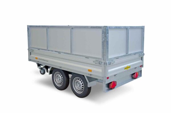 HTK2700.31 mit E-Pumpe Humbaur Serie 3000 3140x1750x350 mm Ladefläche 3-Seitenkipper Tandem Alu mit Stahlboden mit elektrischer Pumpe – Bild 5