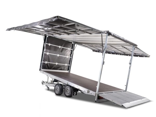 4100x1850x350 mm Ladefläche Alu-Hochlader/Überlader Tandem Normal HT254118 – Bild 22