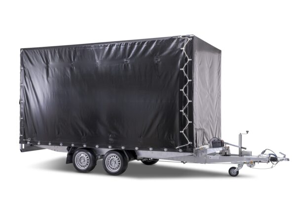 4100x1850x350 mm Ladefläche Alu-Hochlader/Überlader Tandem Normal HT254118 – Bild 23