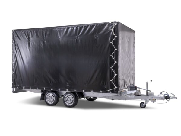 4100x1850x350 mm Ladefläche Alu-Hochlader/Überlader Tandem Normal HT254118 – Bild 24