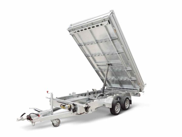 HTK2700.31 mit E-Pumpe Humbaur Serie 3000 3140x1750x350 mm Ladefläche 3-Seitenkipper Tandem Alu mit Stahlboden mit elektrischer Pumpe – Bild 23