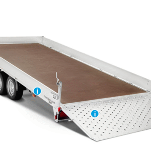 Humbaur Serie 8000 4200x2180x200 mm Ladefläche Universaltransporter Allcomfort Tandem