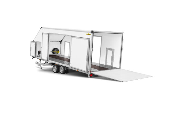 4100x1850x350 mm Ladefläche Alu-Hochlader/Überlader Tandem Normal HT254118 – Bild 19
