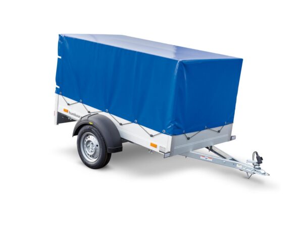 Humbaur Serie 1000 H752010 2050x1095x300 mm Startrailer Alubordwände – Bild 3