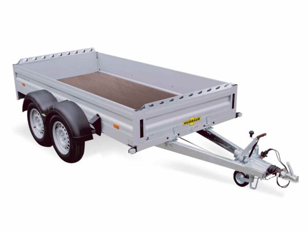 HA202513KV Humbaur Serie 2000 2510x1310x350 mm Ladefläche Kastenanhänger/Tieflader Alu – Bild 5