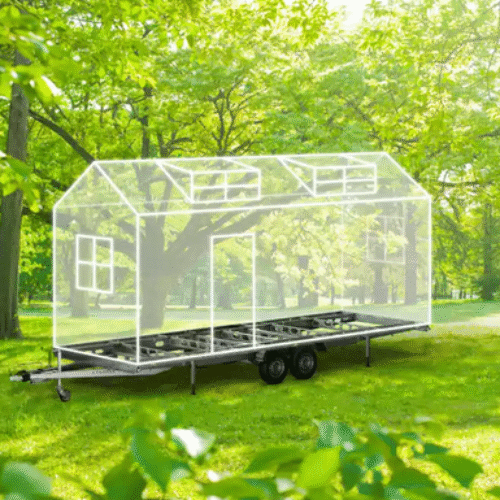 5400×2440 mm Tiny-House-Fahrwerk 3500 kg Hochlader 2-Achser Tandem