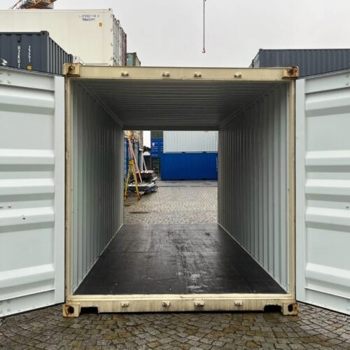 Gebrauchter 6 Meter (20 Fuß) Doppeltür Seecontainer