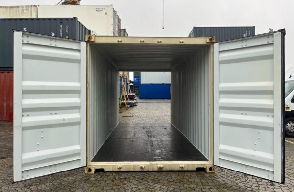 Gebrauchter 6 Meter (20 Fuß) Doppeltür Seecontainer