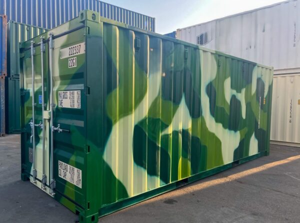 20 Fuß Seecontainer Camouflage – Bild 11