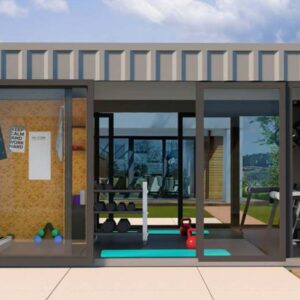Container-Fitnessstudio