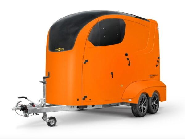 Humbaur Maximus 2700 Anhänger mit Sattelkammer, Seitentüren und Schiebedach – Bild 13