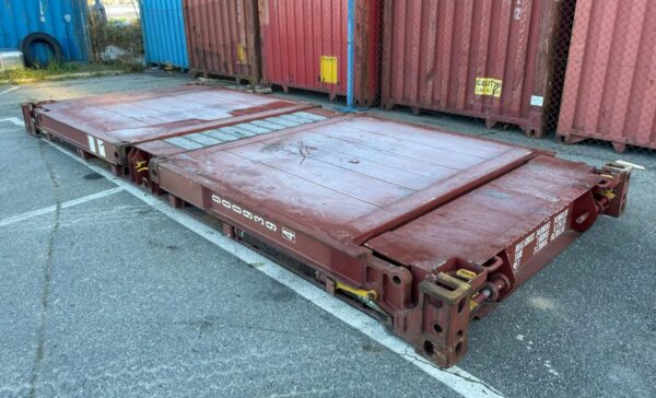 Gebrauchter 20 Fuß Seecontainer Flat Rack – Bild 15