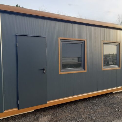 Bürocontainer 17m² – Funktionaler und mobiler Pavillon