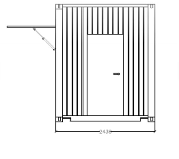 40'HC Catering-Container – Bild 9