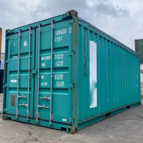Gebrauchter 20 Fuß Open Top Seecontainer