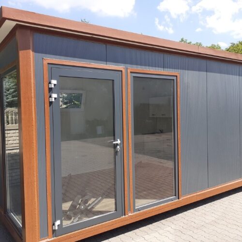 Container Chalet 17 m² – 6×2,9 m mit Bad und Küche