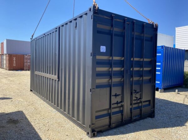 20 Fuß High Cube Restaurationscontainer mit nach oben offener Luke – Bild 9