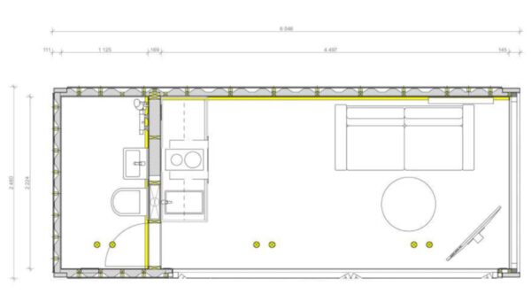 Tiny House Recycled Container „Bliss“ - 13,2 m², umweltfreundlich und komfortabel – Bild 6