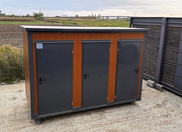 Modularer Sanitärcontainer 3 Kabinen - WC und komplette Ausstattung – Bild 3