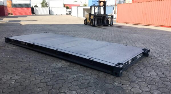 20 Fuß Plattform Seecontainer - IICL Standard – Bild 3