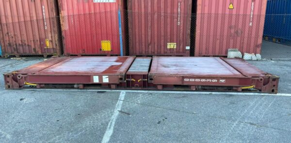 Gebrauchter 20 Fuß Seecontainer Flat Rack – Bild 14