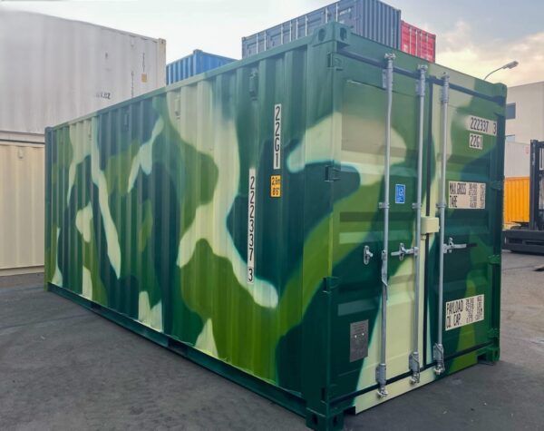 20 Fuß Seecontainer Camouflage – Bild 15
