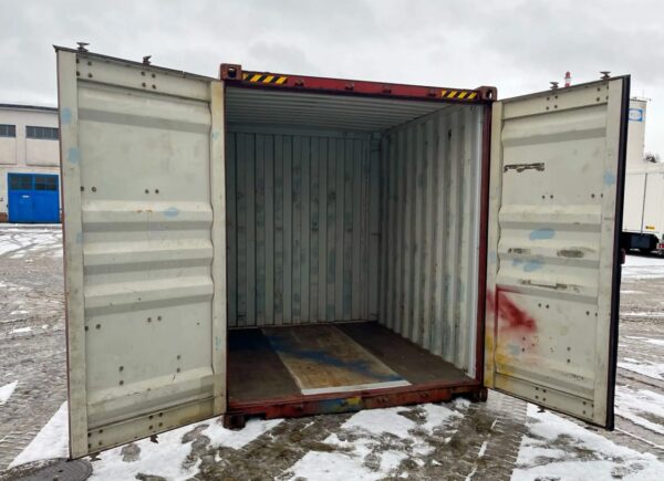 Gebrauchter 10 Fuß High Cube Seecontainer – Bild 9