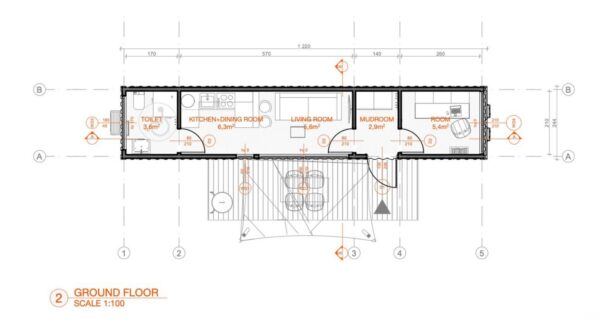 Containerhaus, das das ganze Jahr über bewohnbar ist - 25 m² Komfort und Modernität – Bild 10
