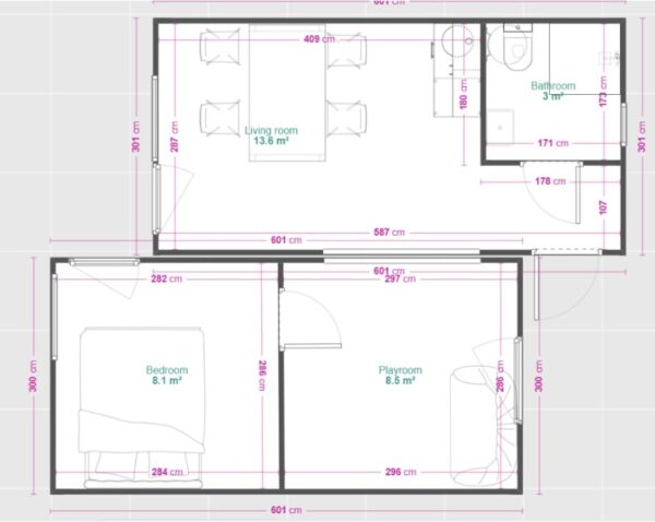 Haus Container 36m² Modell Z - Ganzjährig bewohnbar – Bild 14