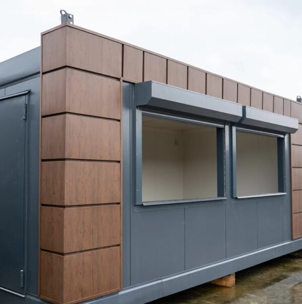 Bar-Container 6×3 m Helsinki - Elegantes und isoliertes Design – Bild 5