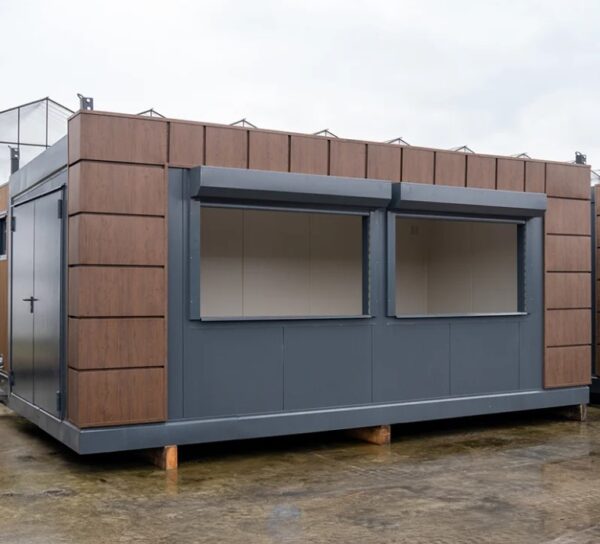 Bar-Container 6×3 m Helsinki - Elegantes und isoliertes Design – Bild 8